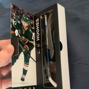 Brand New Quinn Hughes McDonald’s Mini Hockey Stick Minnesota Wild NHL